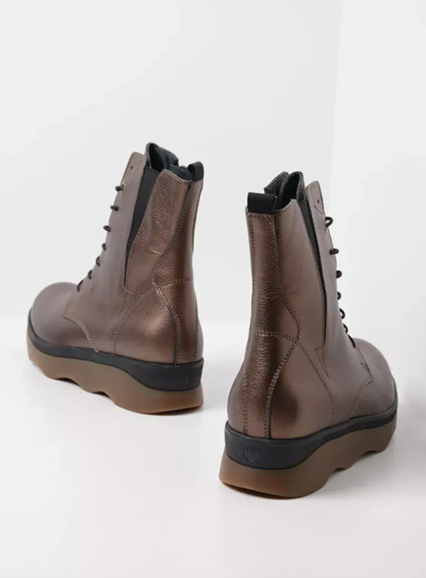 Akita HV - brons leer