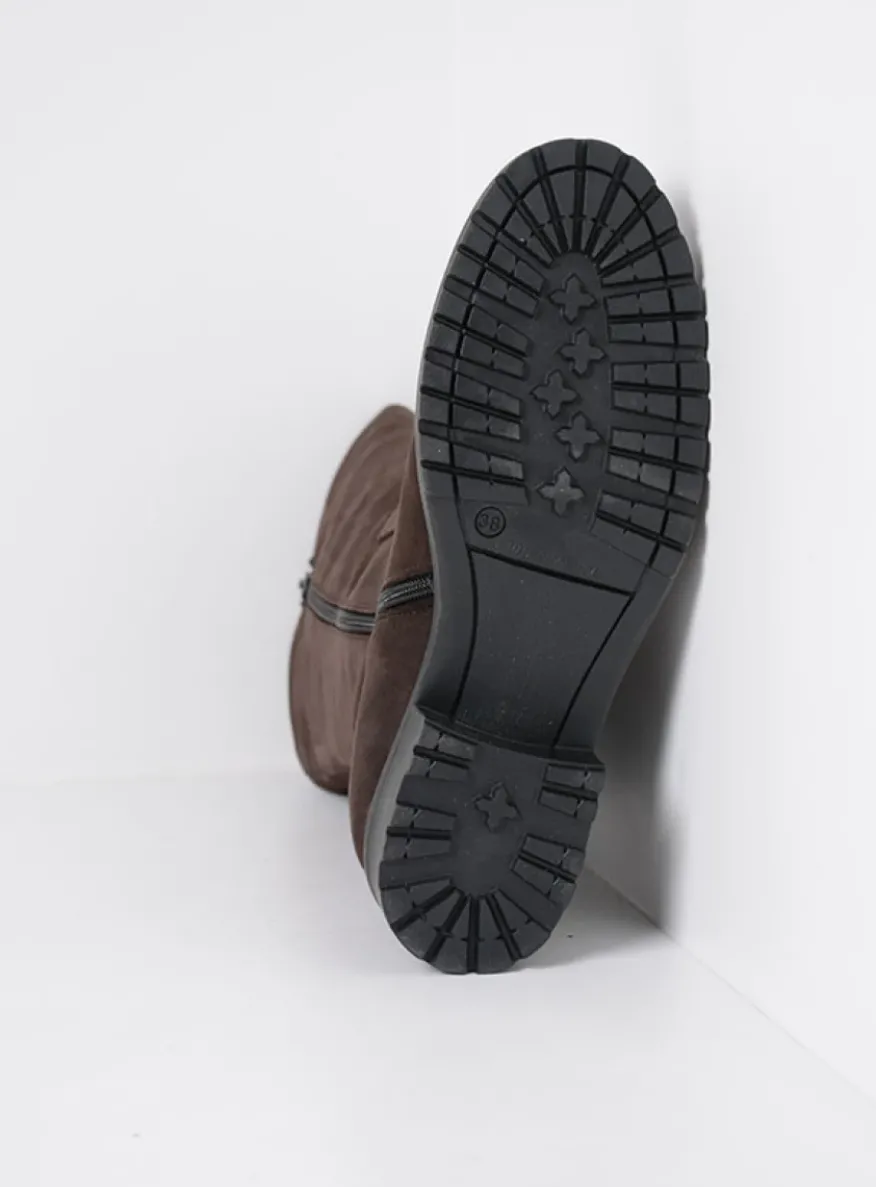 Ansina F2F - bruin nubuck