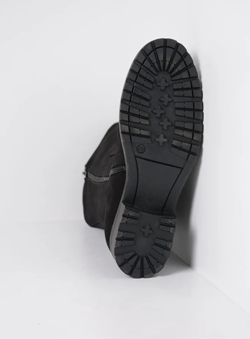 Ansina F2F - zwart nubuck