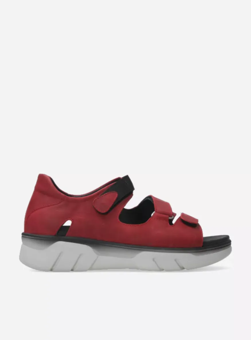 Blaze - rood nubuck
