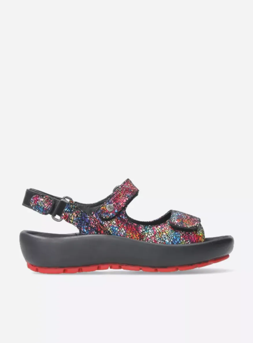 Brasilia - multi-zwart leer