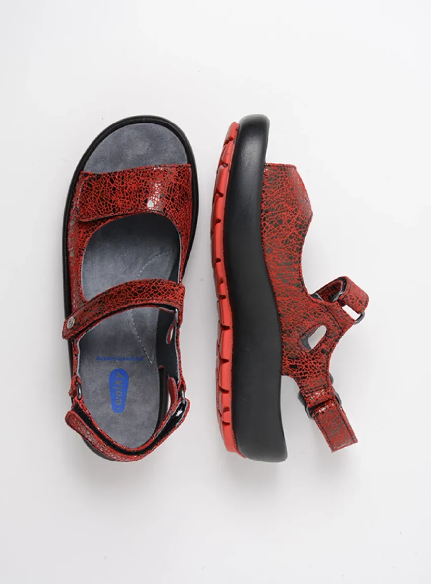 Brasilia - rood leer