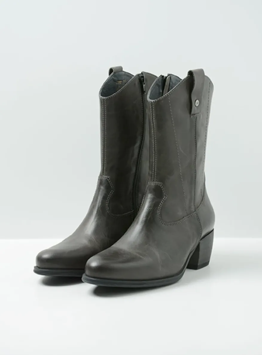 Caprock - antraciet leer