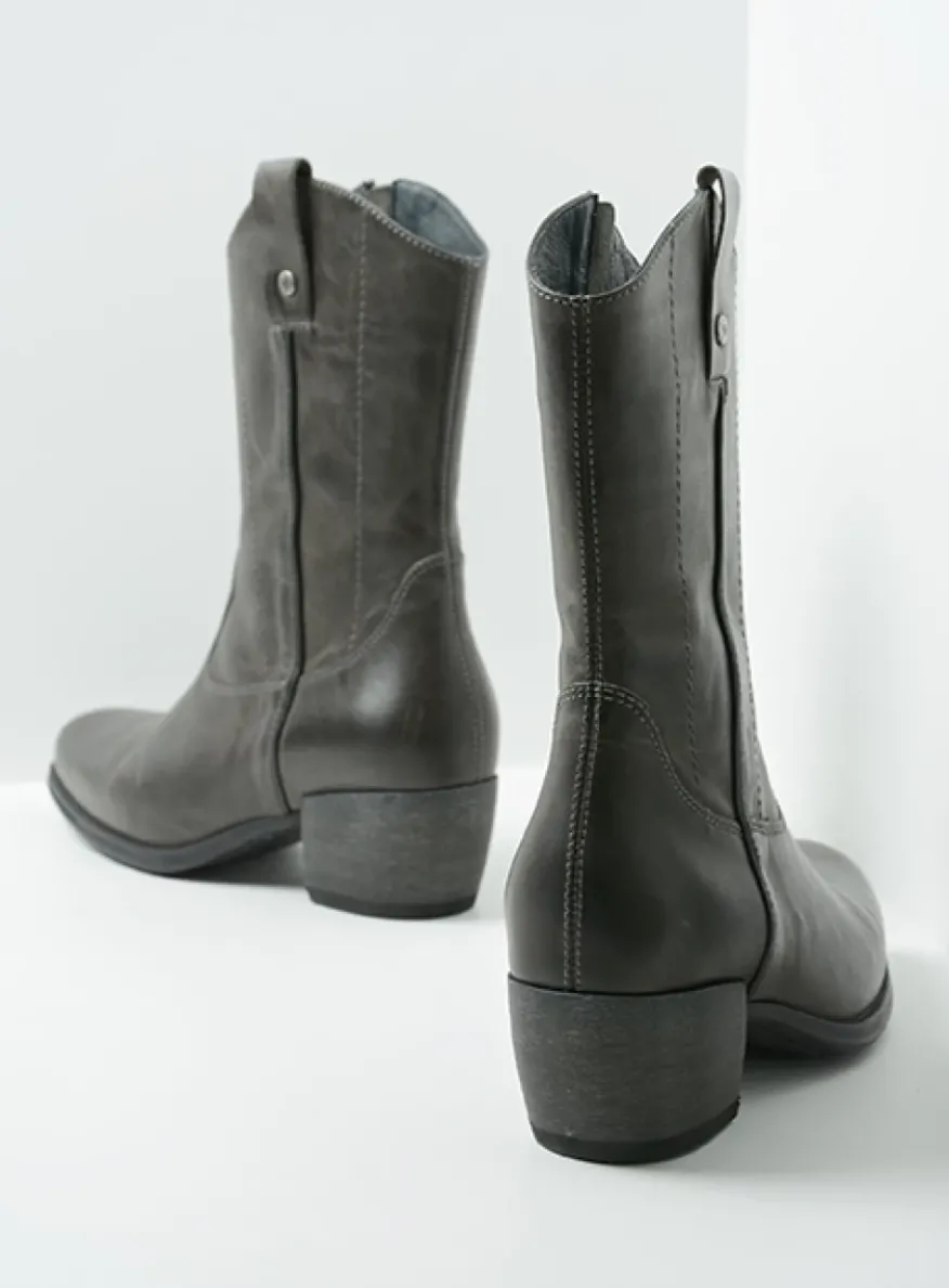 Caprock - antraciet leer