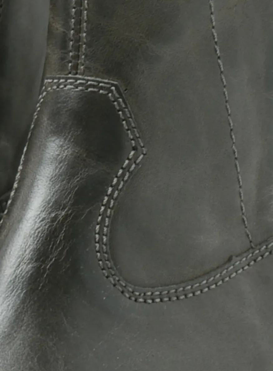 Caprock - antraciet leer