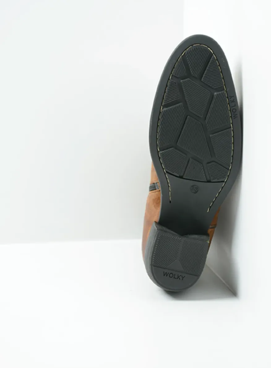 Caprock HV - cognac suede