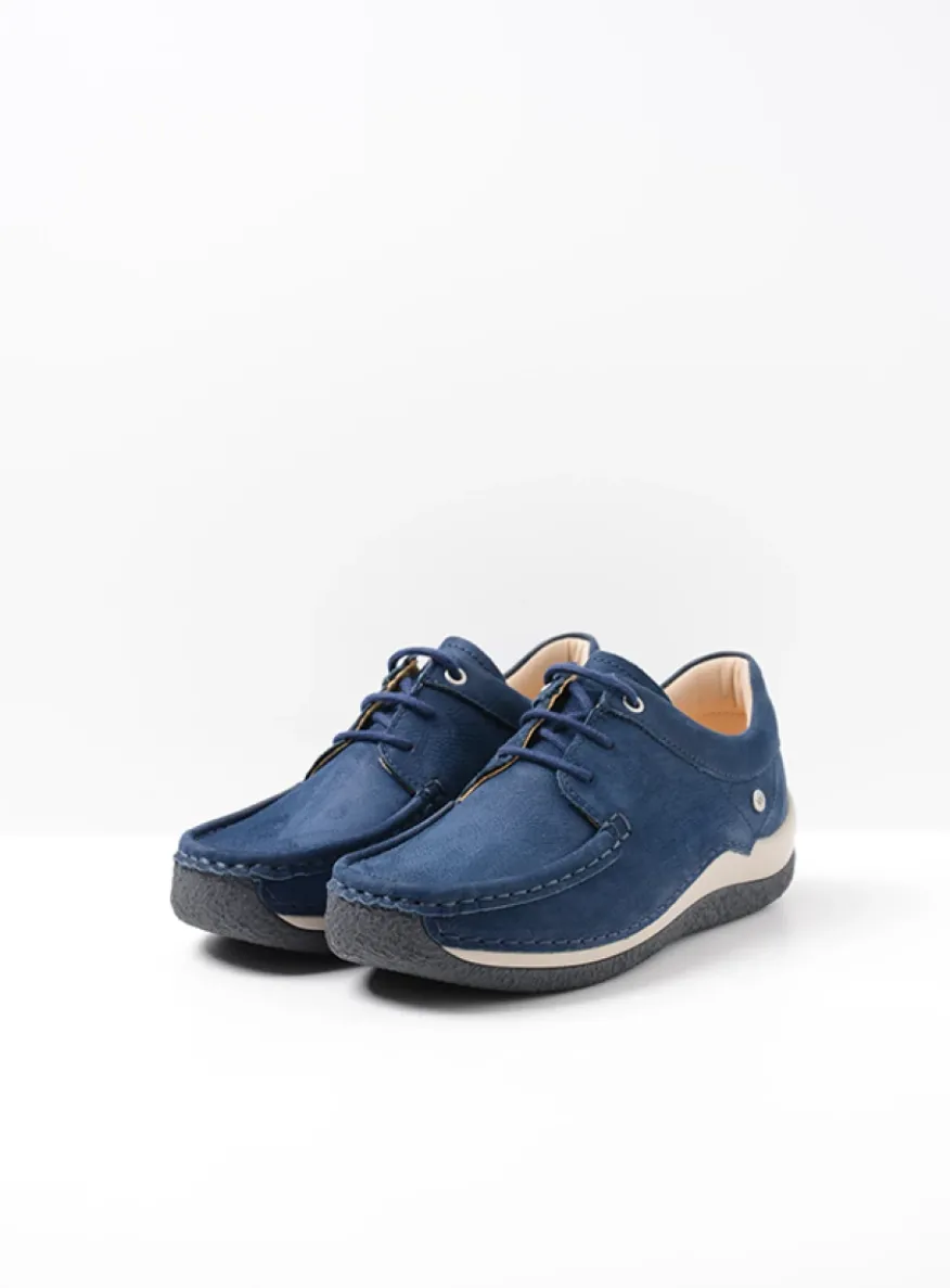 Celebration - denimblauw nubuck