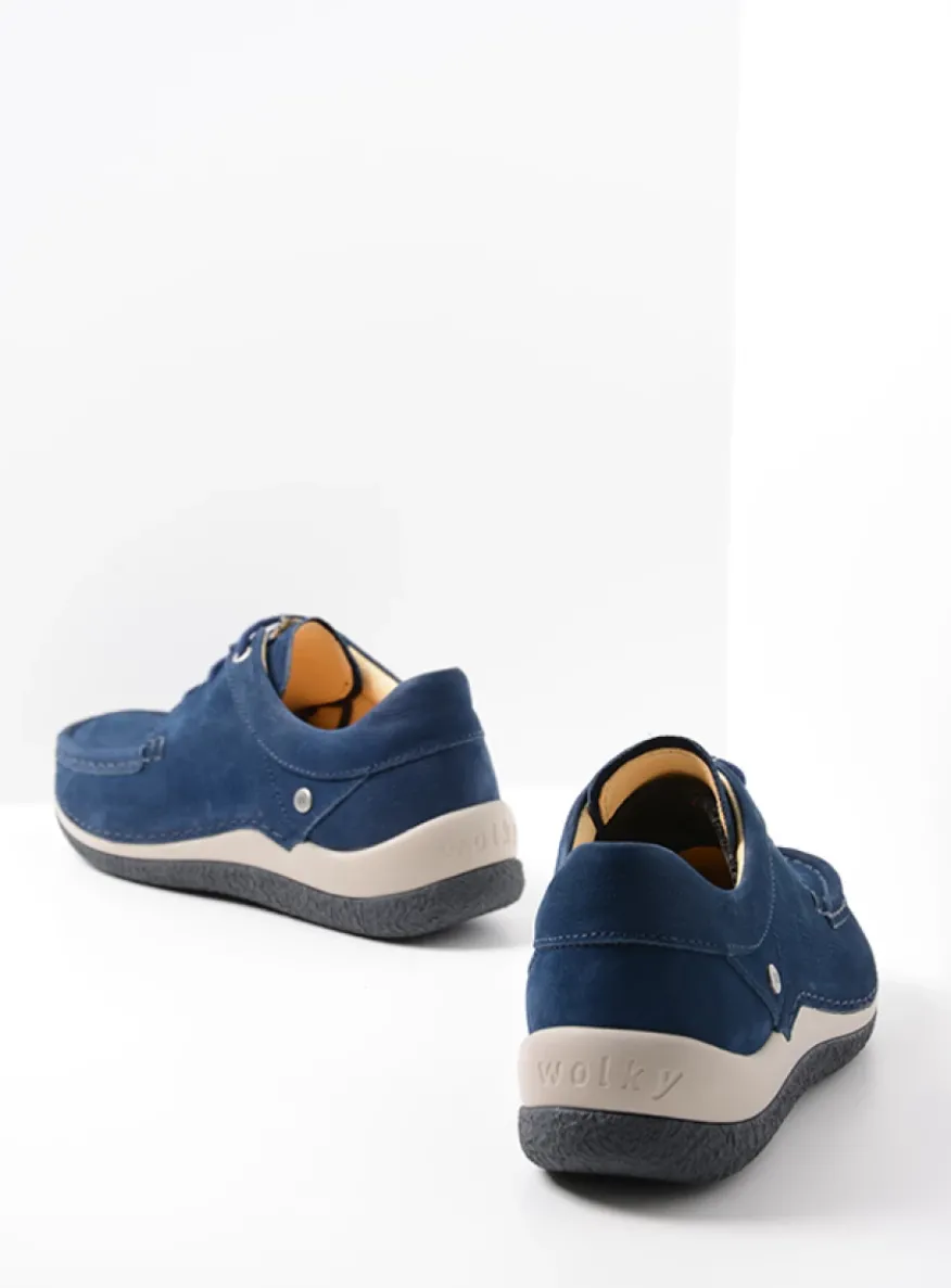 Celebration - denimblauw nubuck