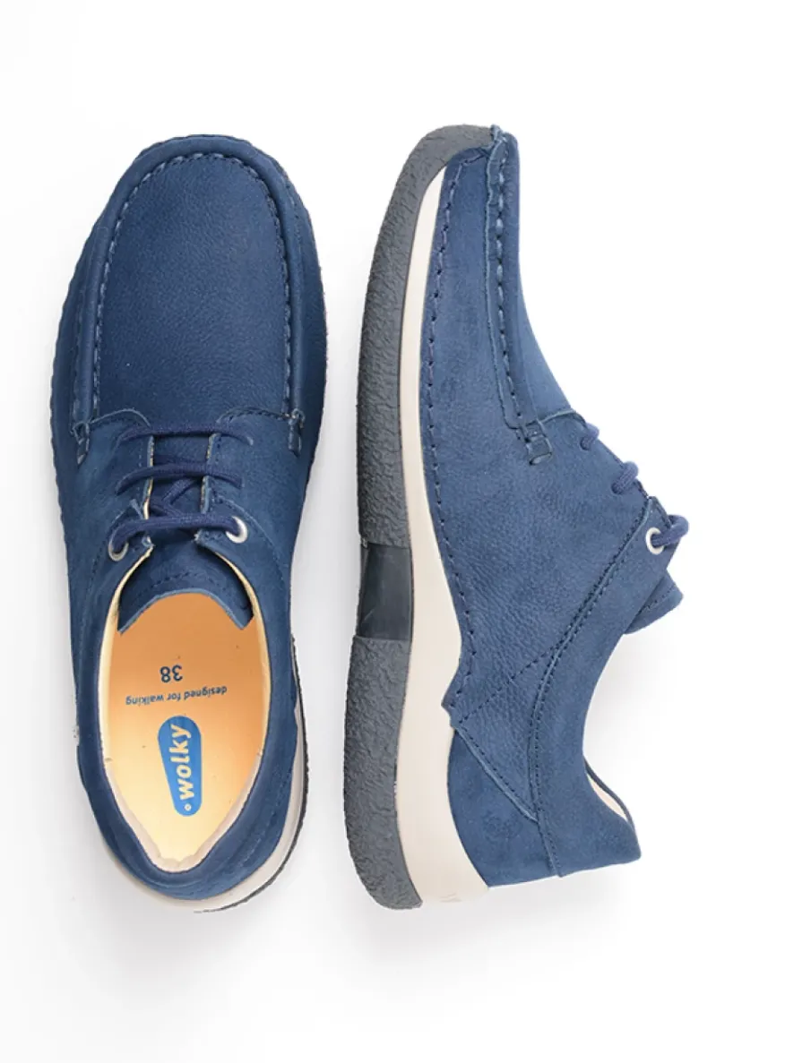 Celebration - denimblauw nubuck