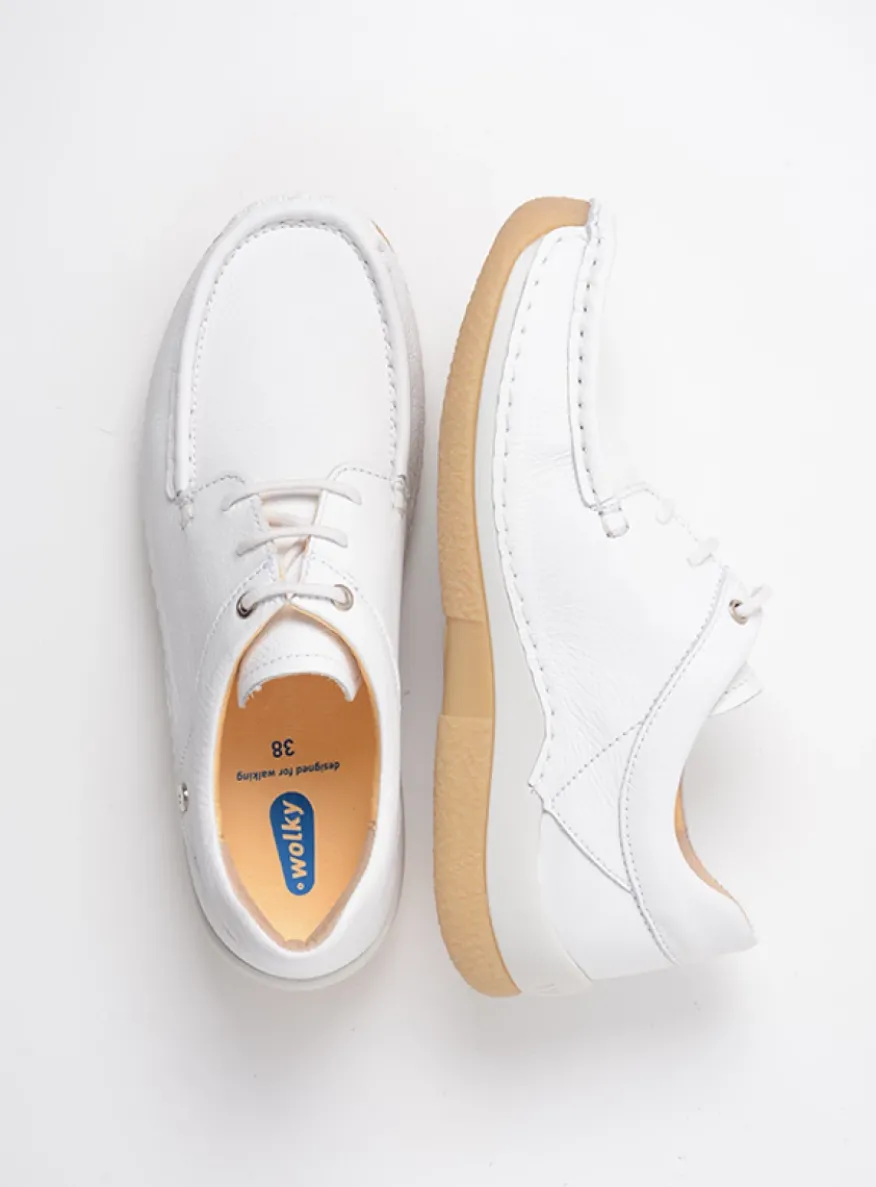 Celebration - wit leer