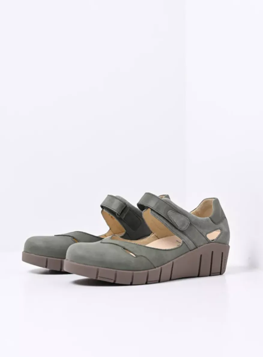 Charlotte - saliegroen nubuck