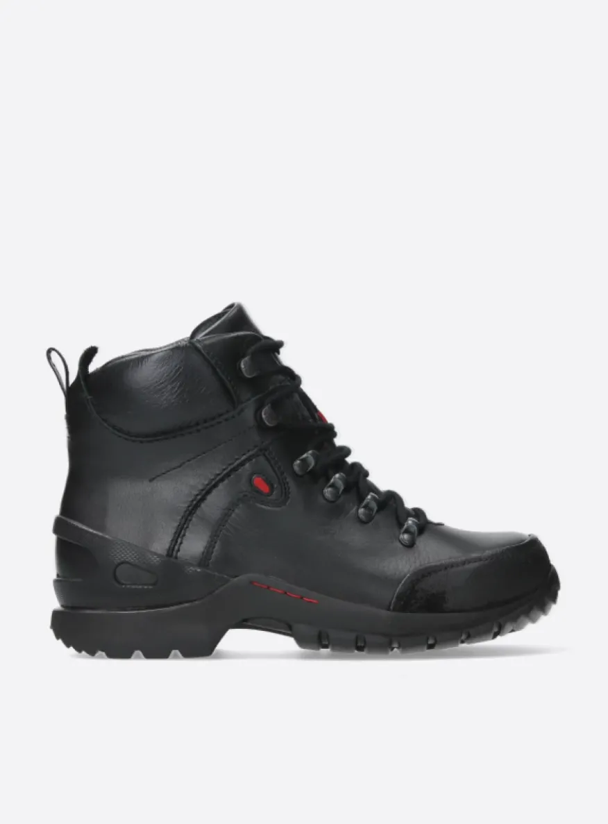 City Tracker WP - zwart leer