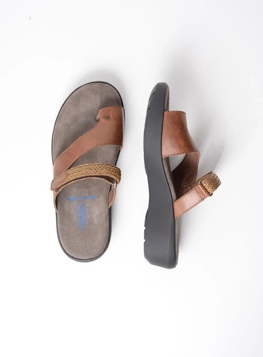 Collins - cognac leer