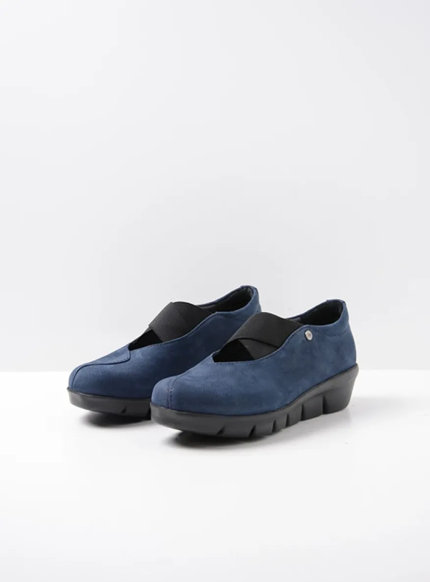 Cursa - blauw nubuck