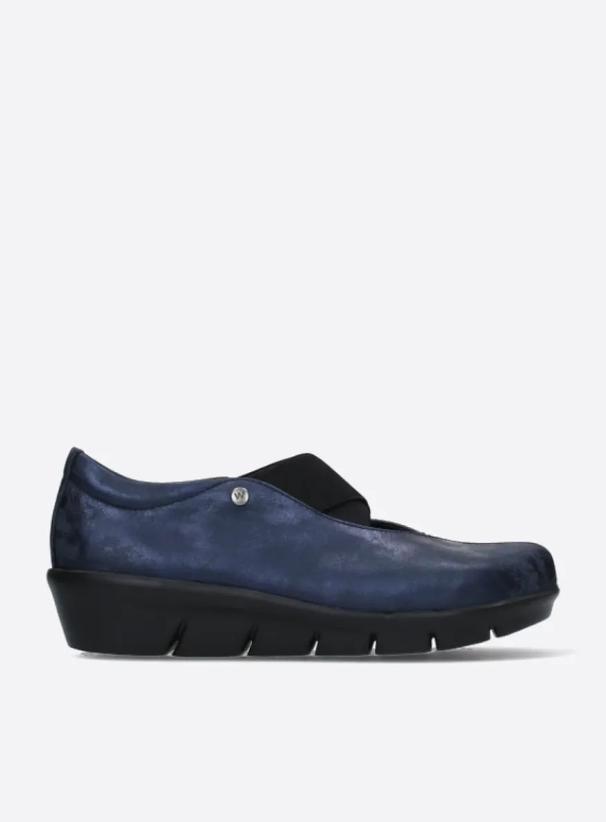 Cursa - marineblauw metallic nubuck