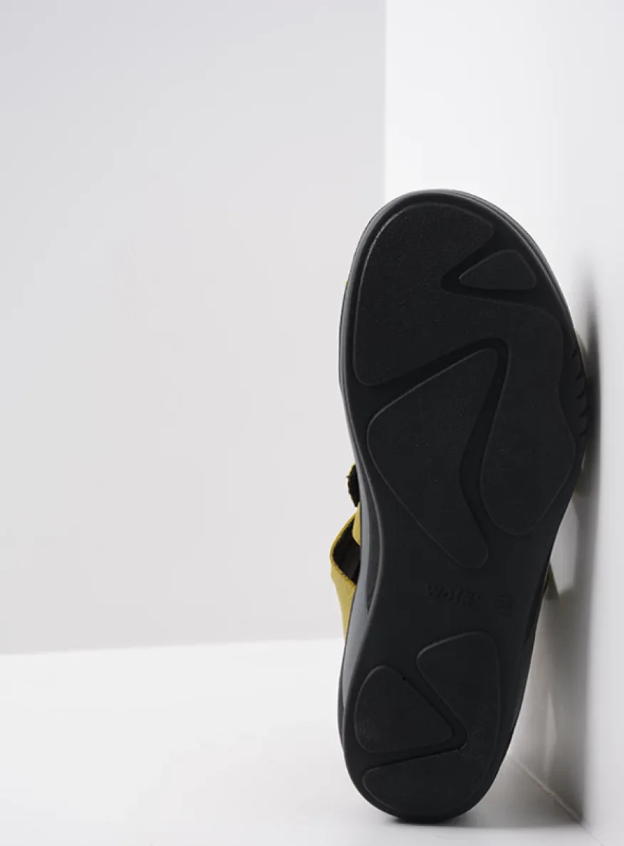 Desh - olijfgroen leer