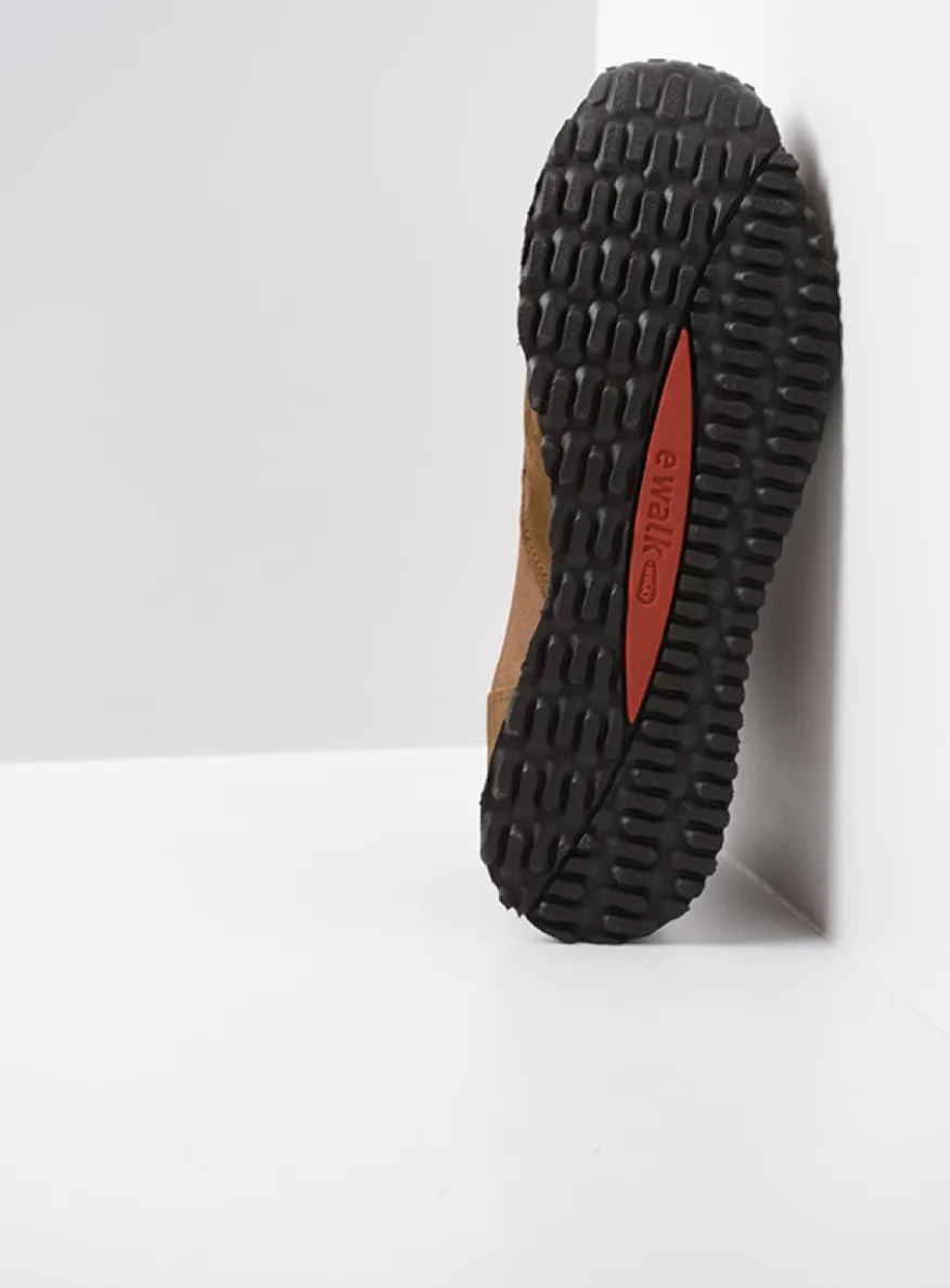 e-Boot - taupe combi leer