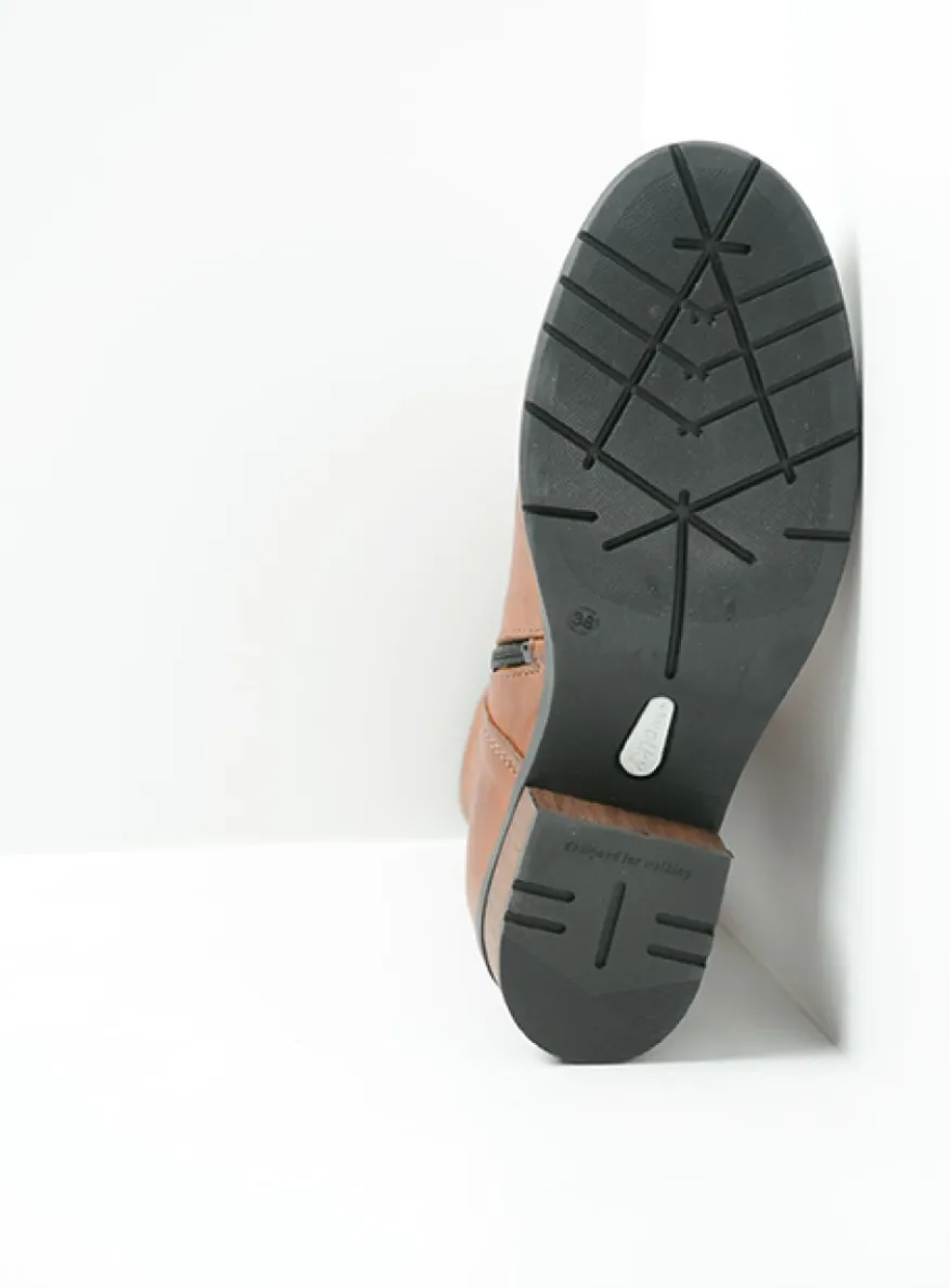 Edmonton - cognac leer