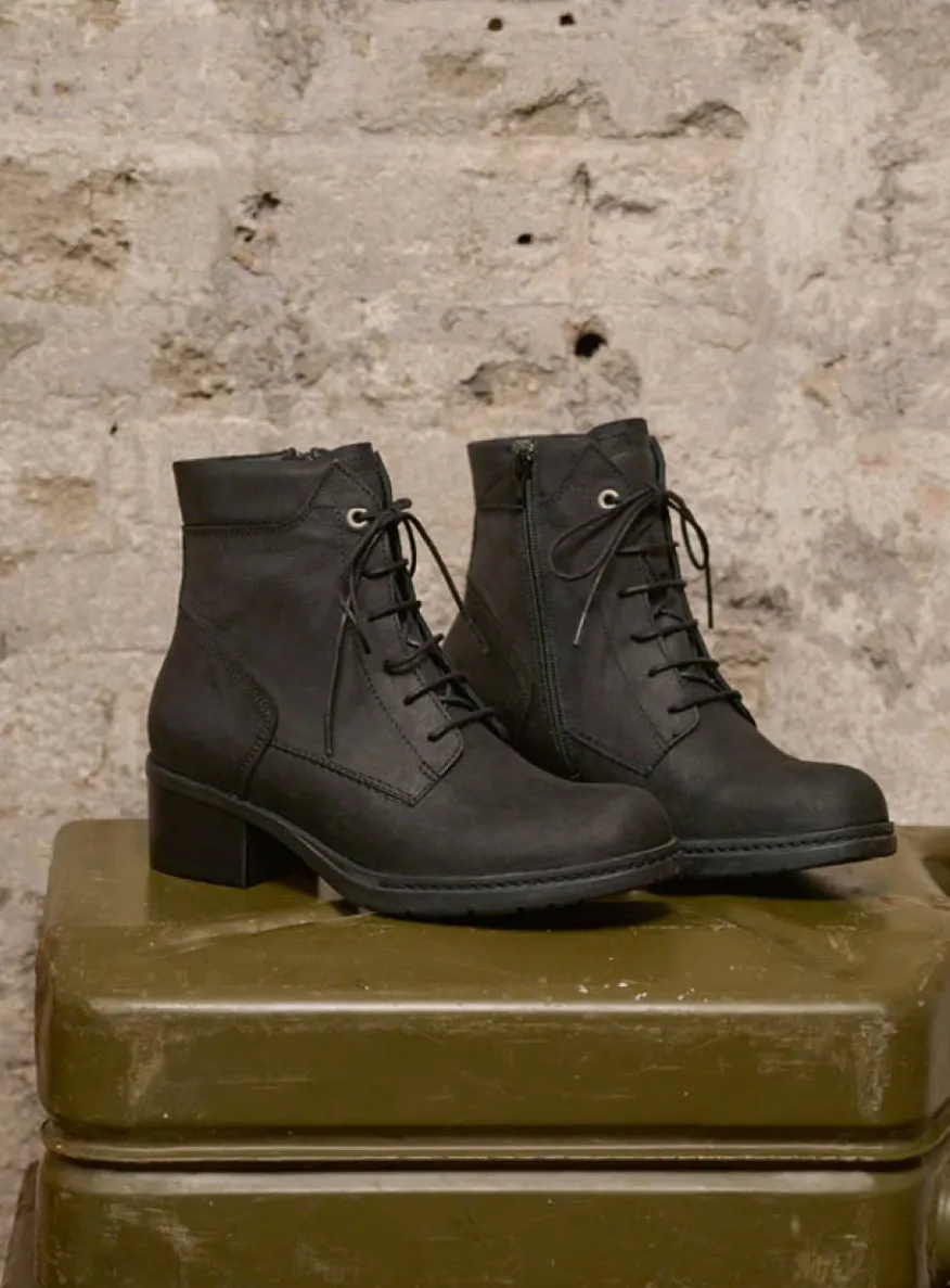 Edson XW - zwart nubuck