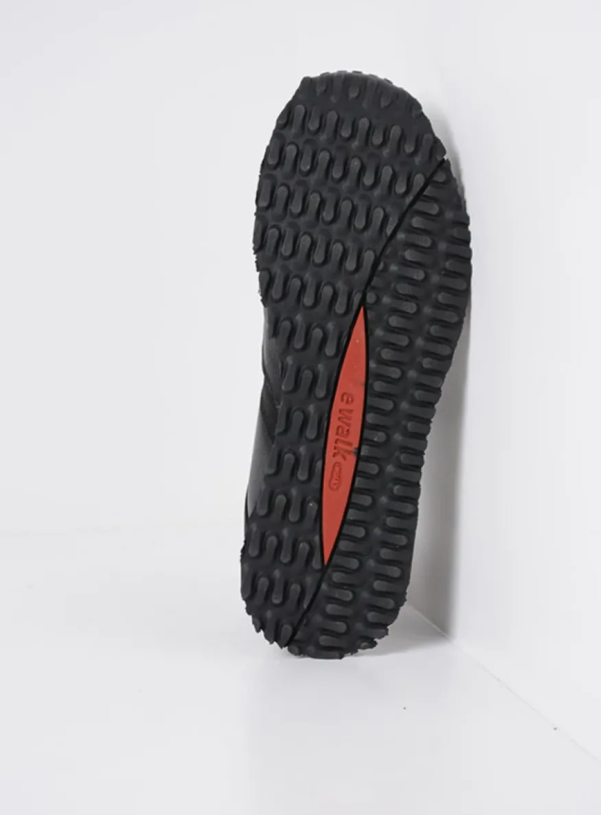 e-Go S2F - zwart combi stretchleer