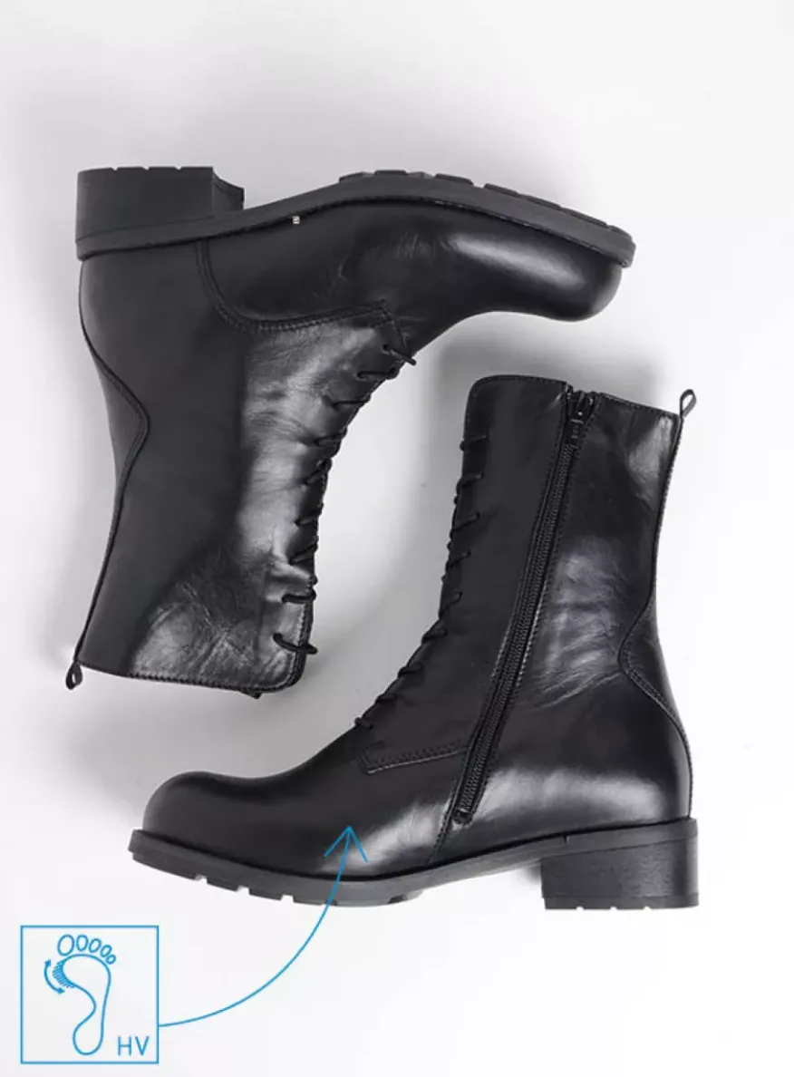 Emery HV - zwart leer