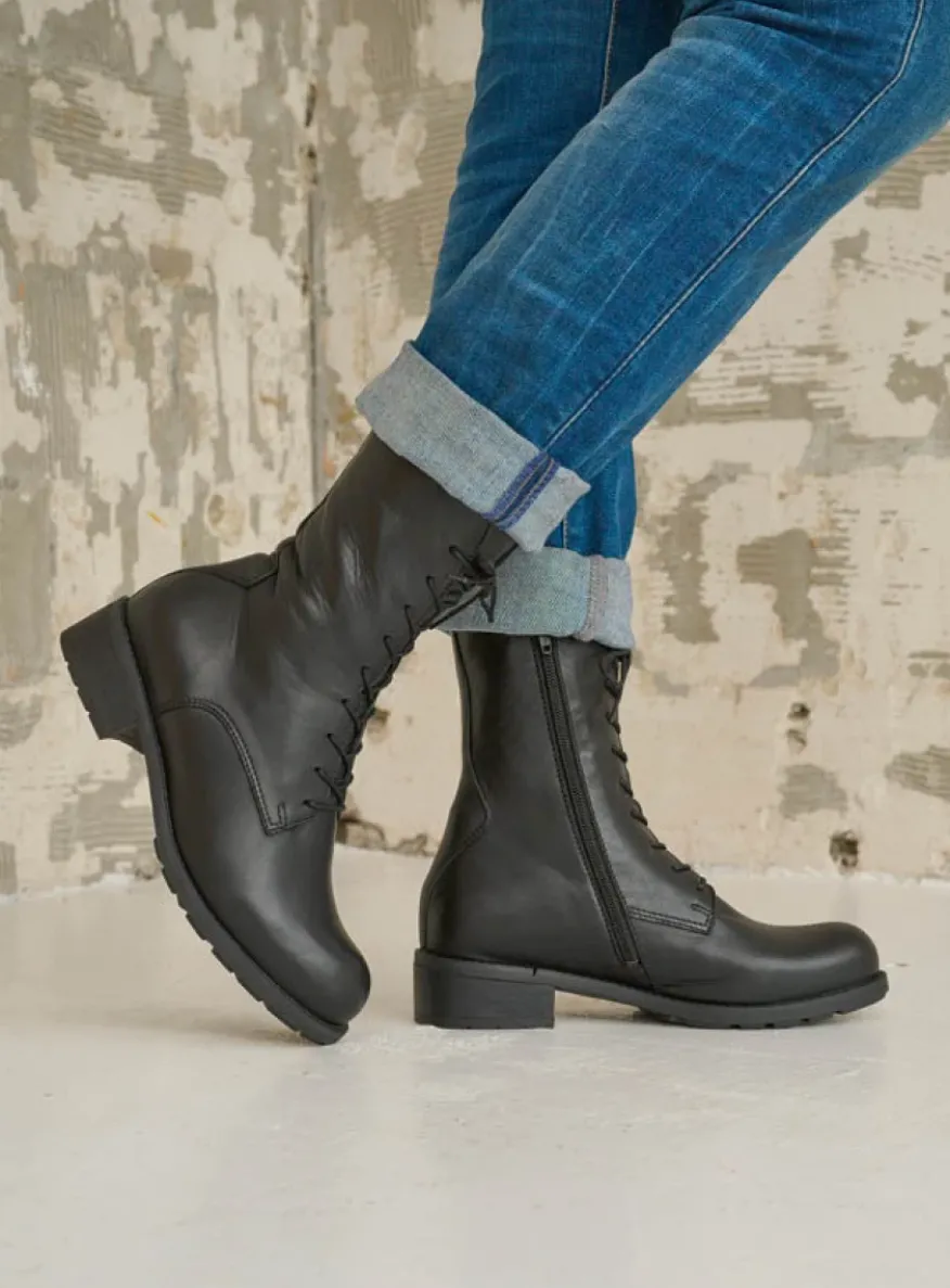 Emery HV - zwart leer