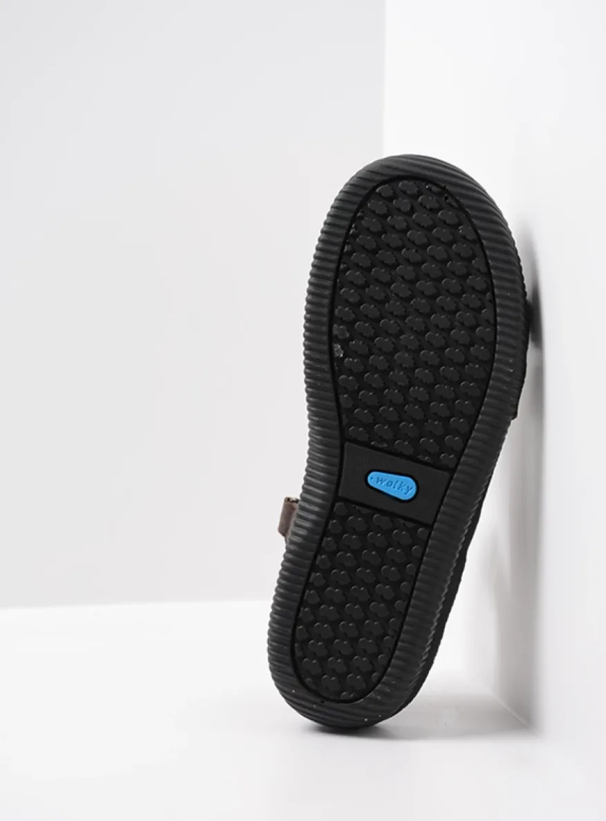 Energy Lady - bruin gevet leer