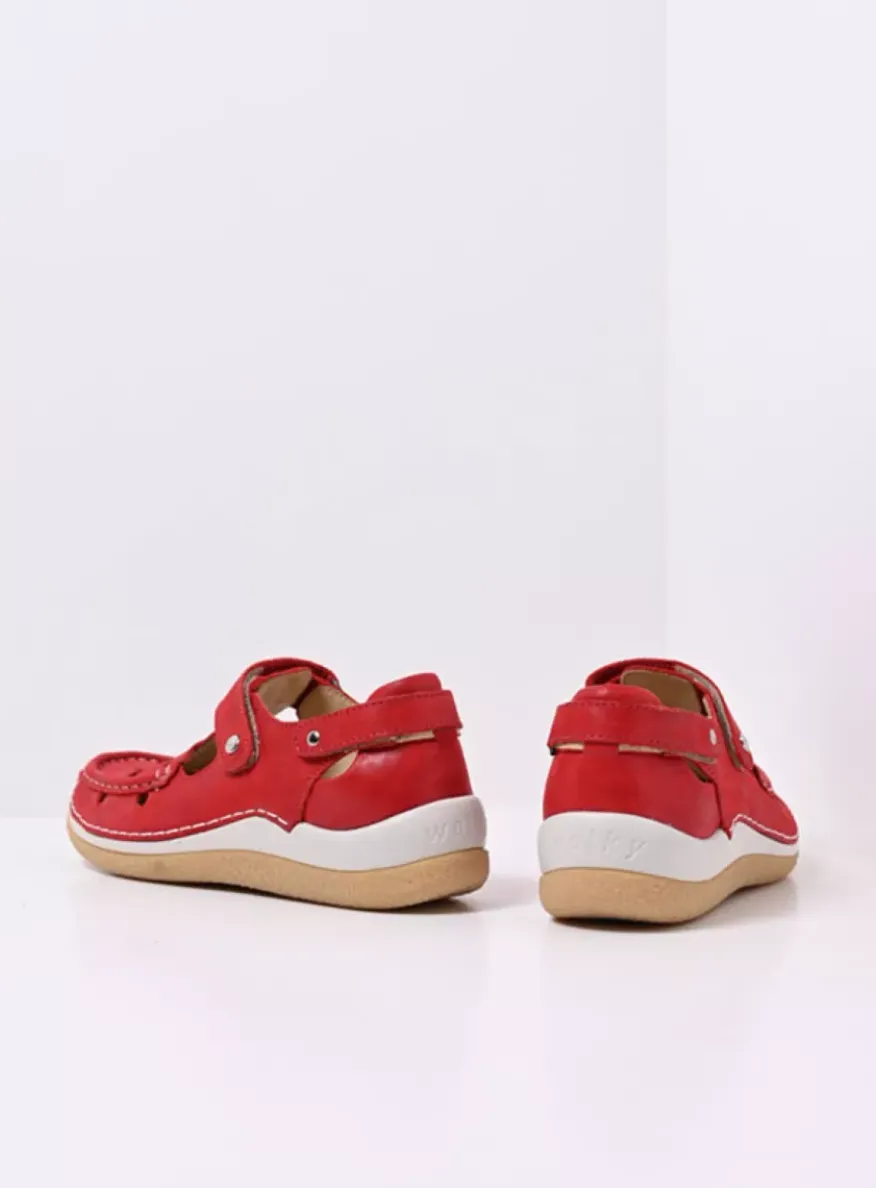 Esperanza - rood effectleer