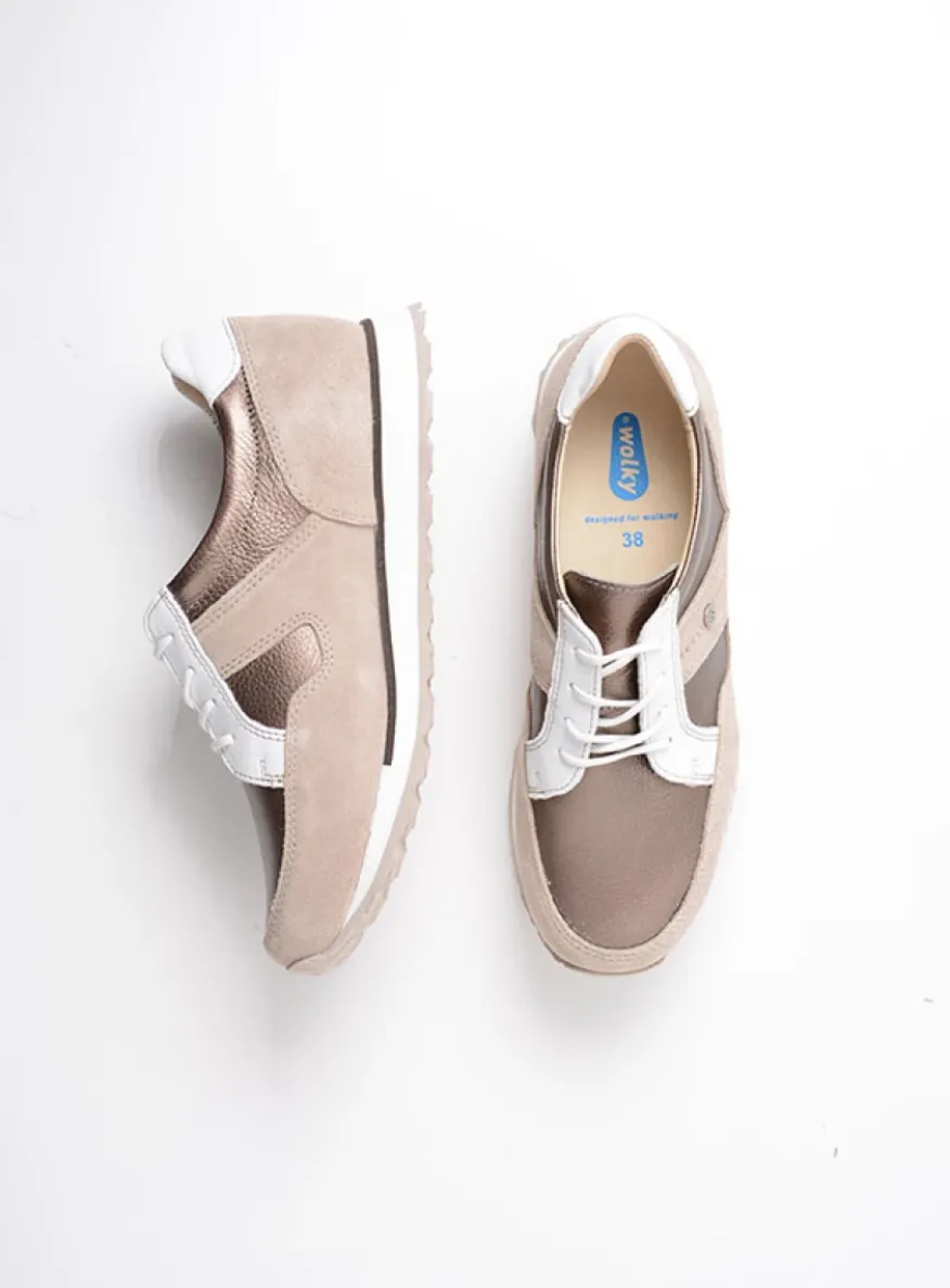 e-Walk - safari/brons leer