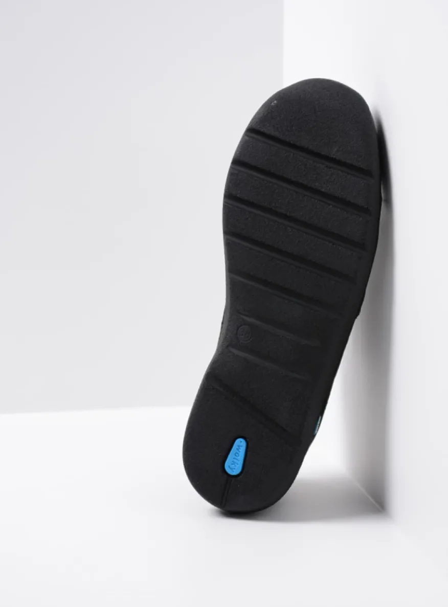 Feltwell - blauw nubuck