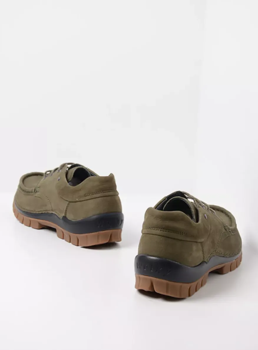 Fly - pesto groen nubuck