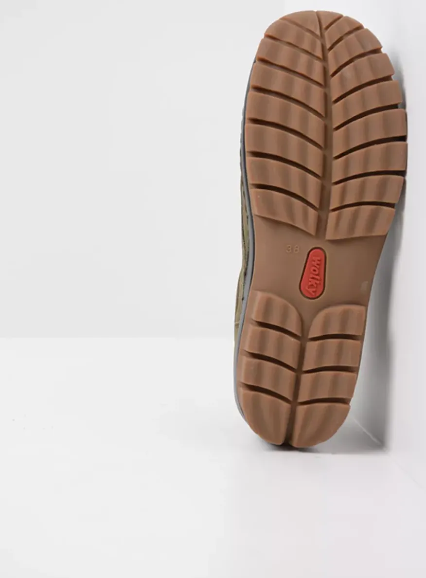 Fly - pesto groen nubuck