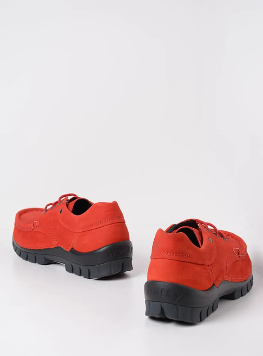 Fly - rood nubuck