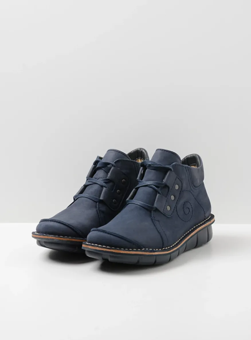 Gallo - blauw nubuck