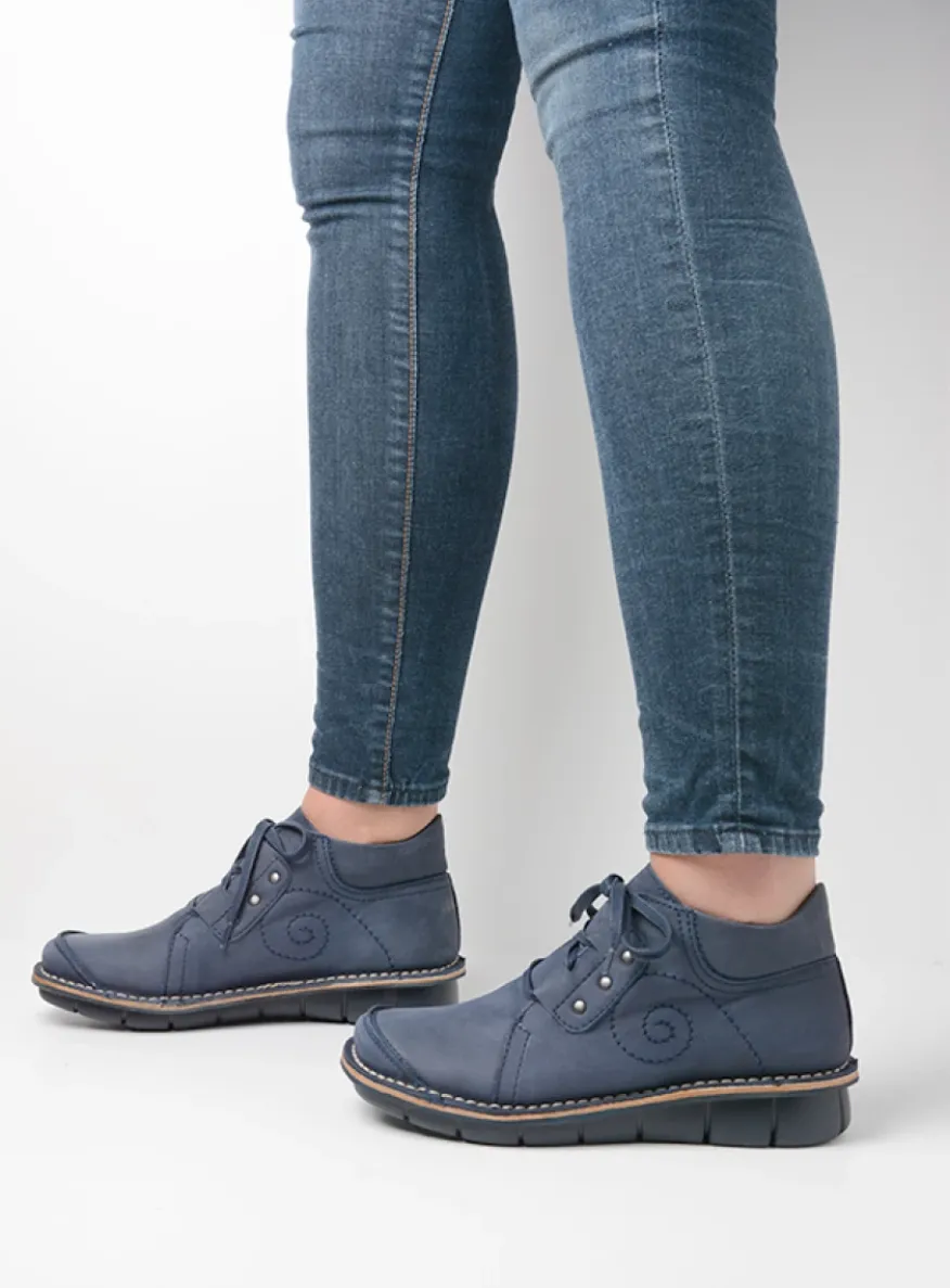 Gallo - blauw nubuck