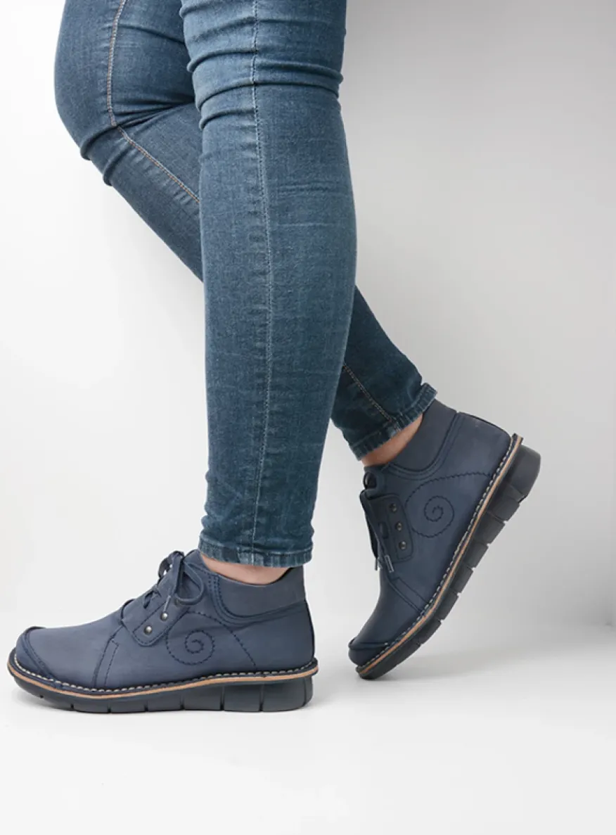 Gallo - blauw nubuck