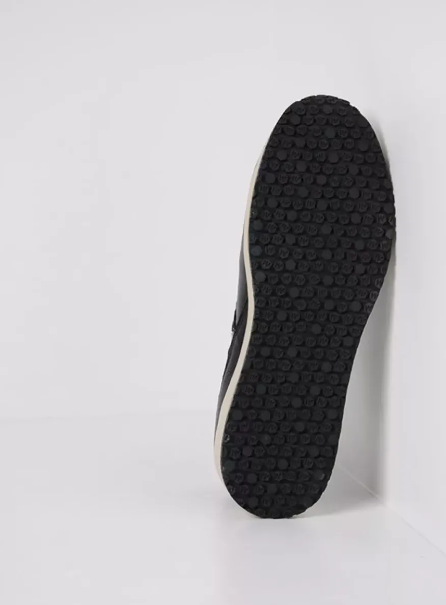 Hammer - zwart combi leer