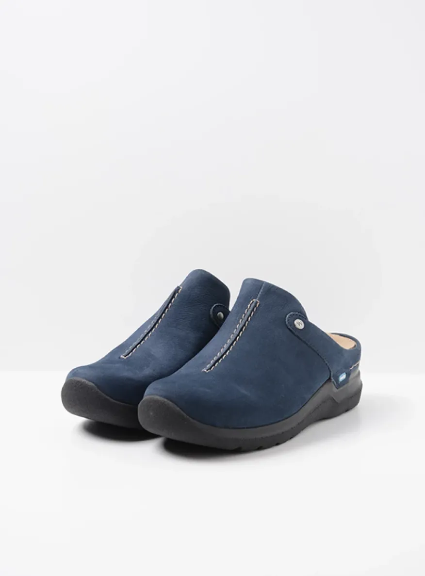 Holland DB - blauw nubuck