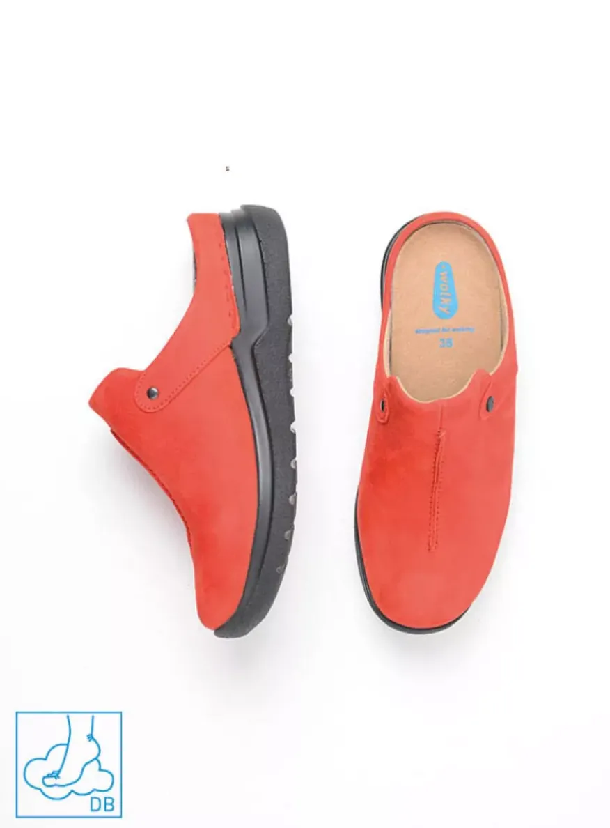 Holland DB - donkerrood nubuck