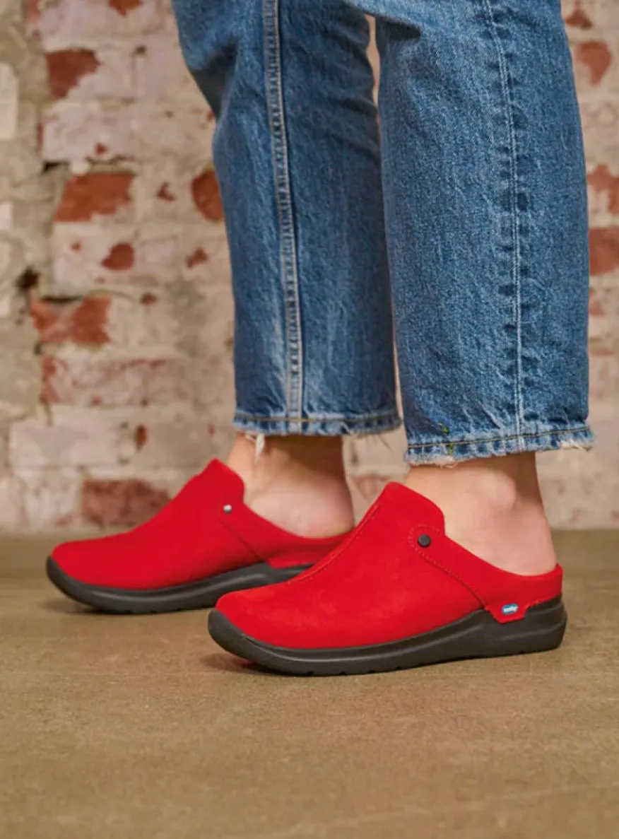 Holland DB - donkerrood nubuck