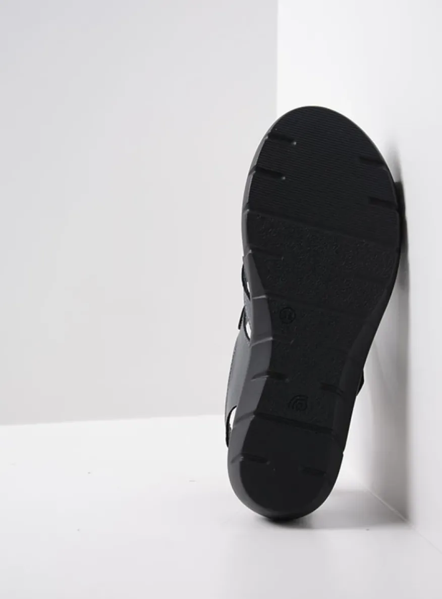 Ikaria - antraciet leer