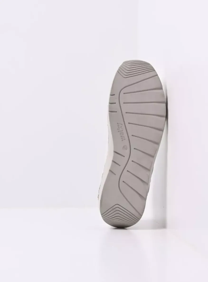 Japura - wit-lichtblauw leer