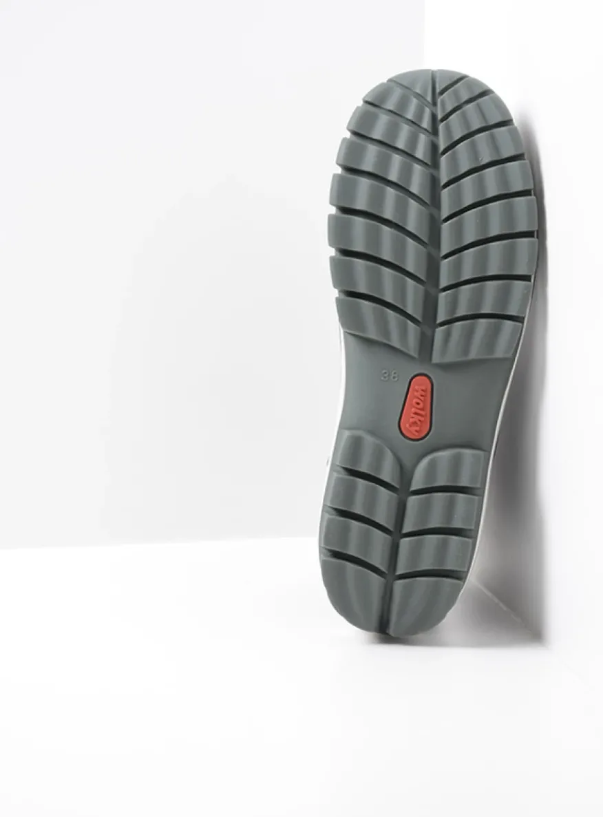 Jump - zwart grijsgroen nubuck