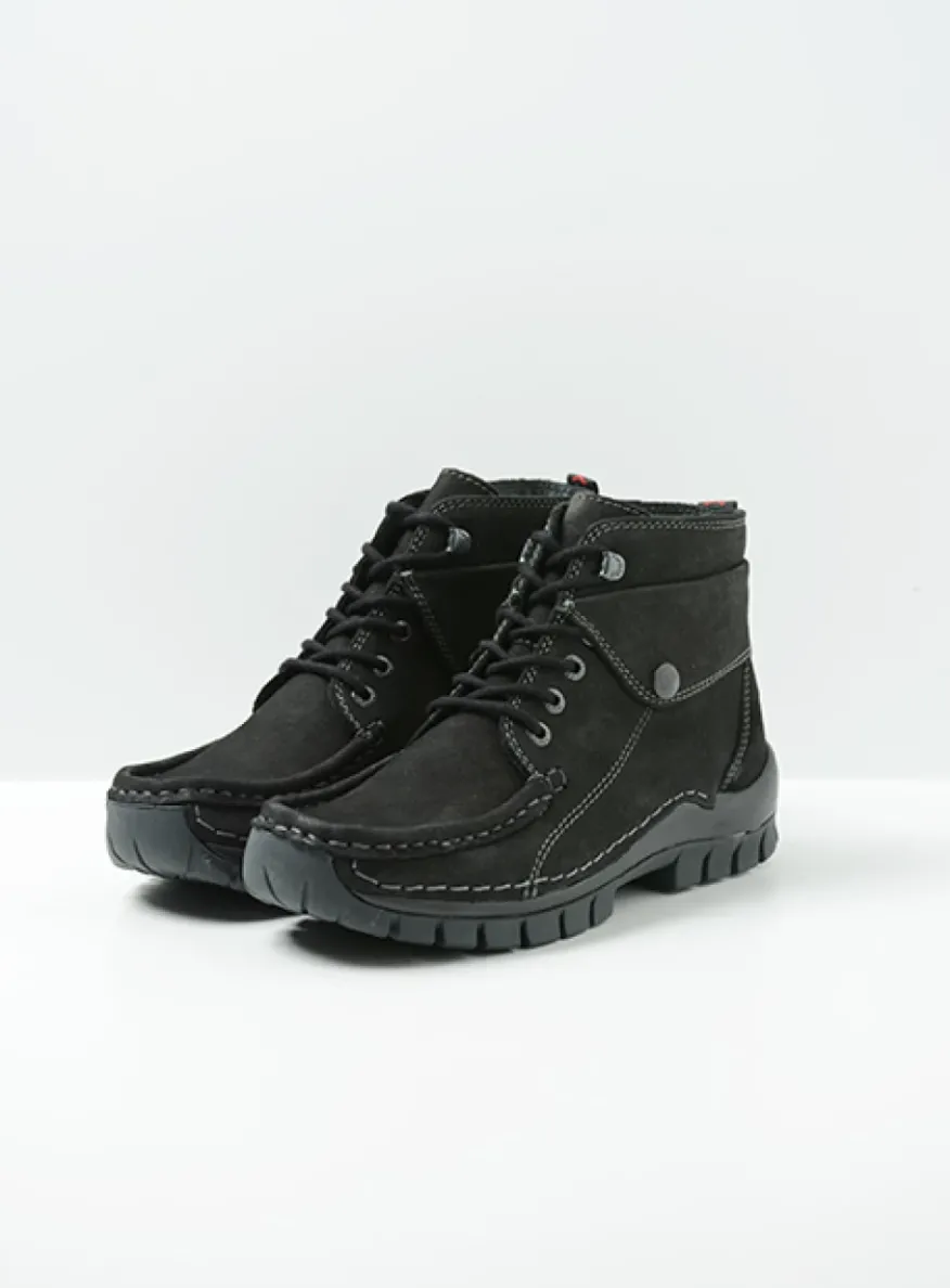 Jump - zwart nubuck