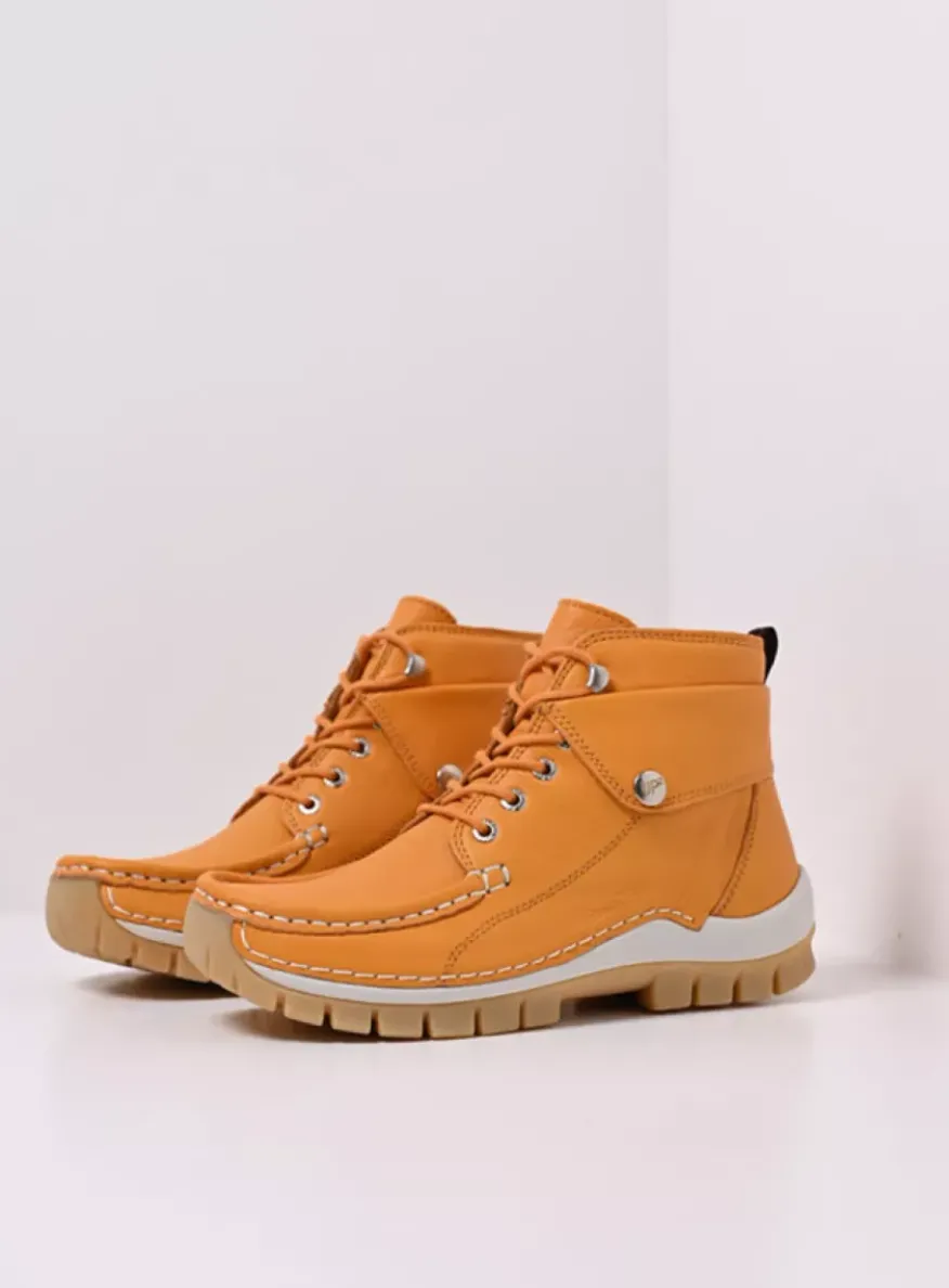 Jump Summer - lichtoranje leer