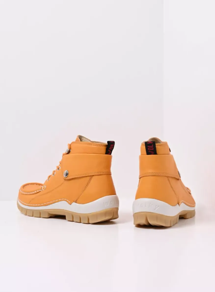 Jump Summer - lichtoranje leer