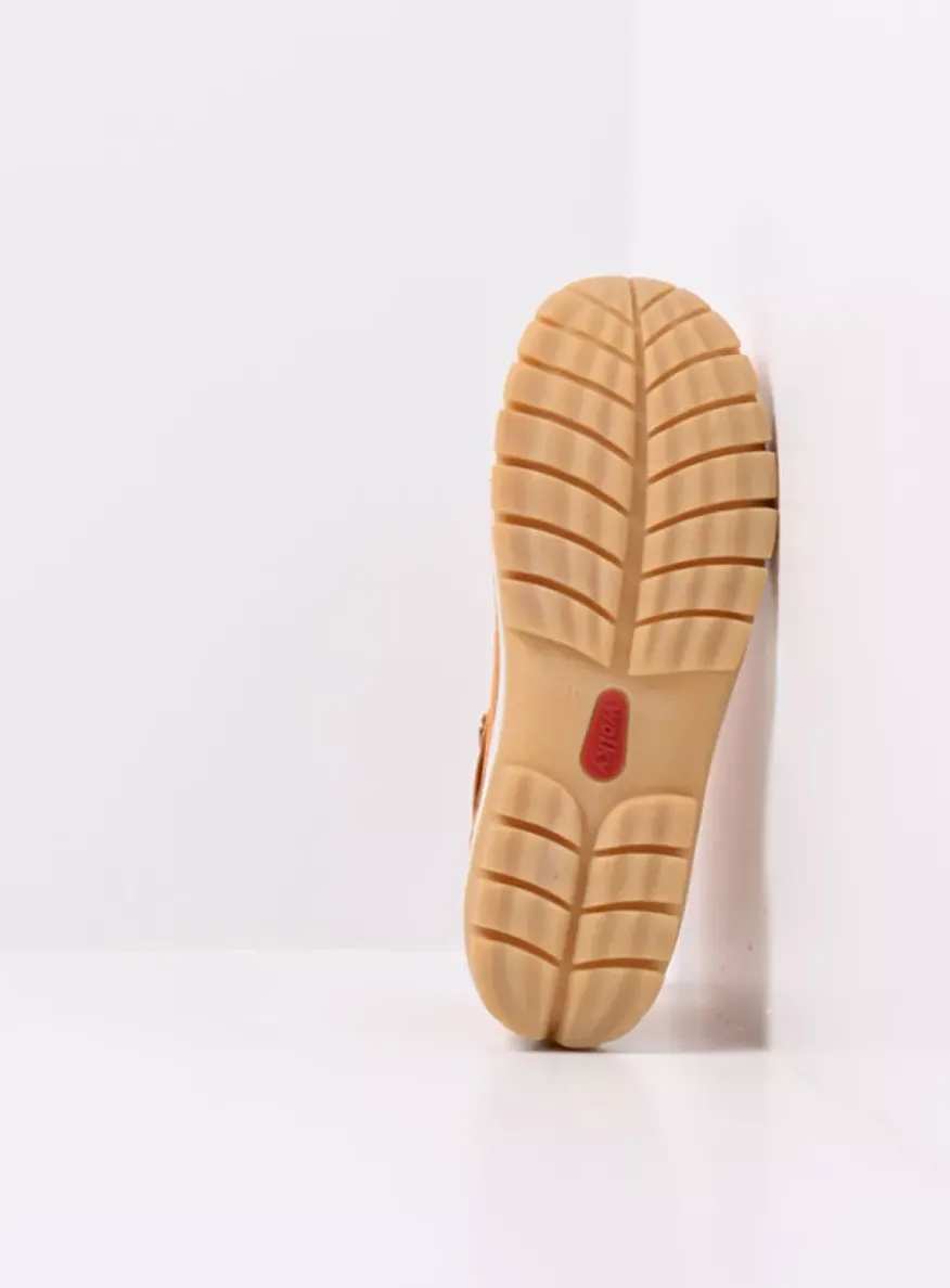 Jump Summer - lichtoranje leer