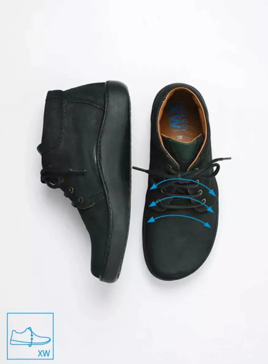 Kansas Lady XW - zwart nubuck