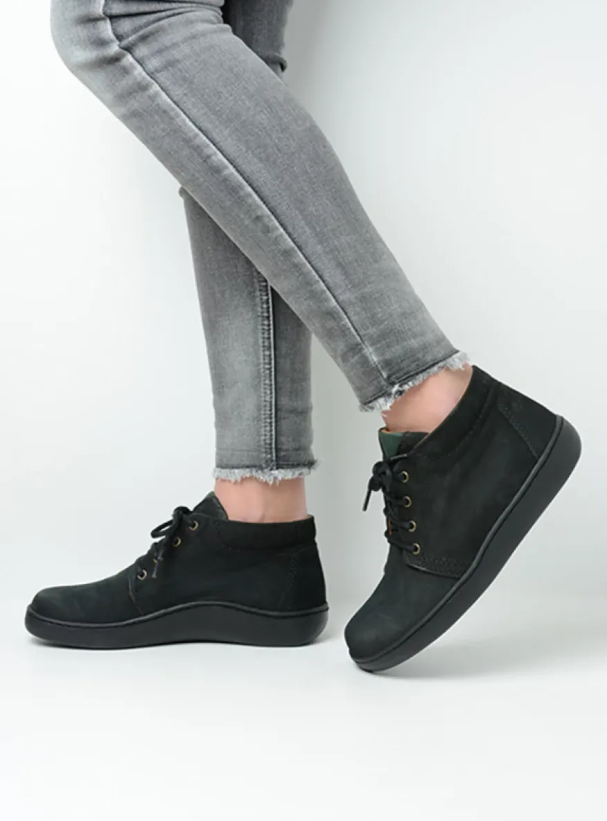 Kansas Lady XW - zwart nubuck