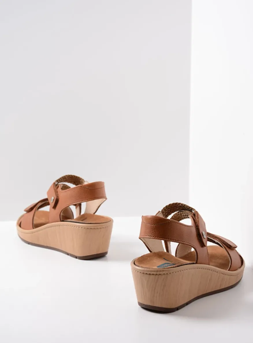 La Jolla - cognac leer